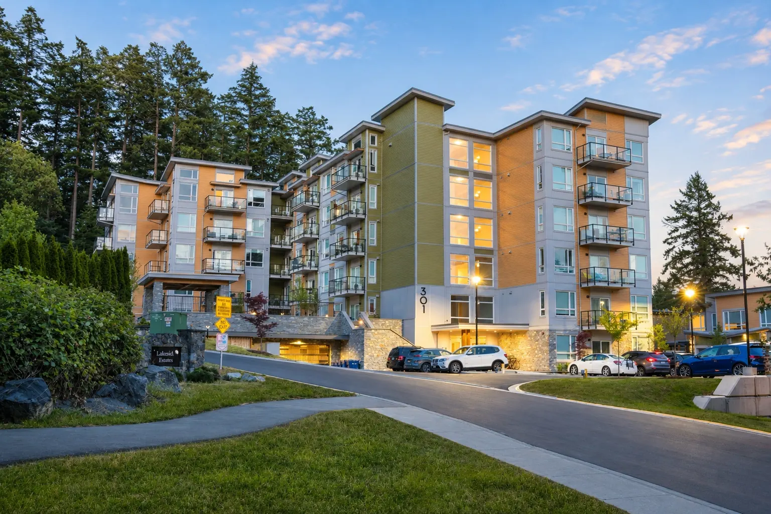 Purpose-built rental building in Victoria, sold as a forward sale before construction
